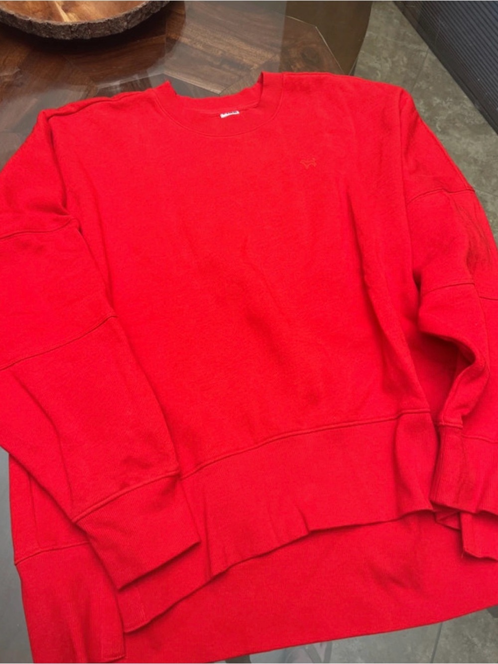 Victoria's Secret Red Crewneck Sweater